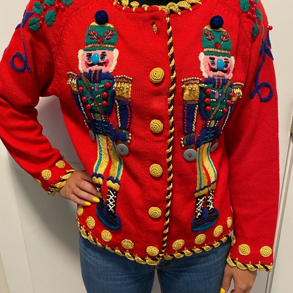 COPY - Vintage Michael Simon Christmas sweater - Picture 2 of 7